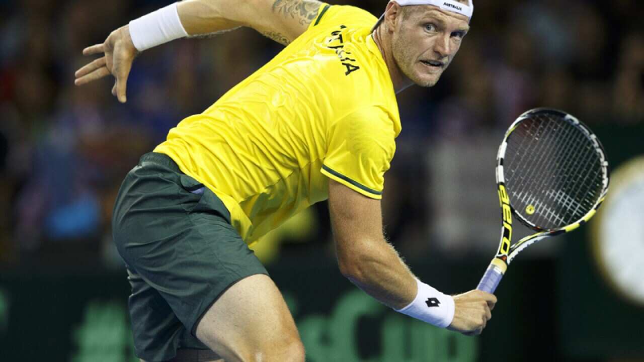 Australian tennis player Sam Groth