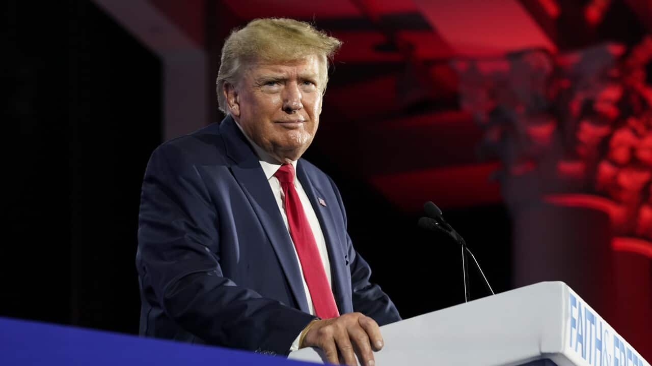 A man standing at a podium