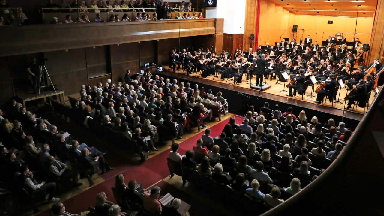 Svecani koncert Beogradske filharmonije povodom 100.rodjendana.