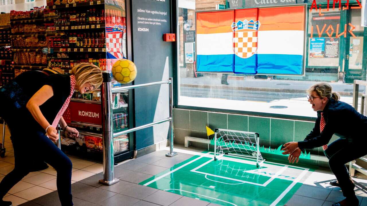 Croatian supermarket