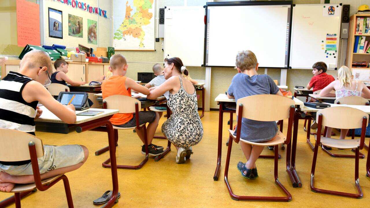 kinderen in een klas