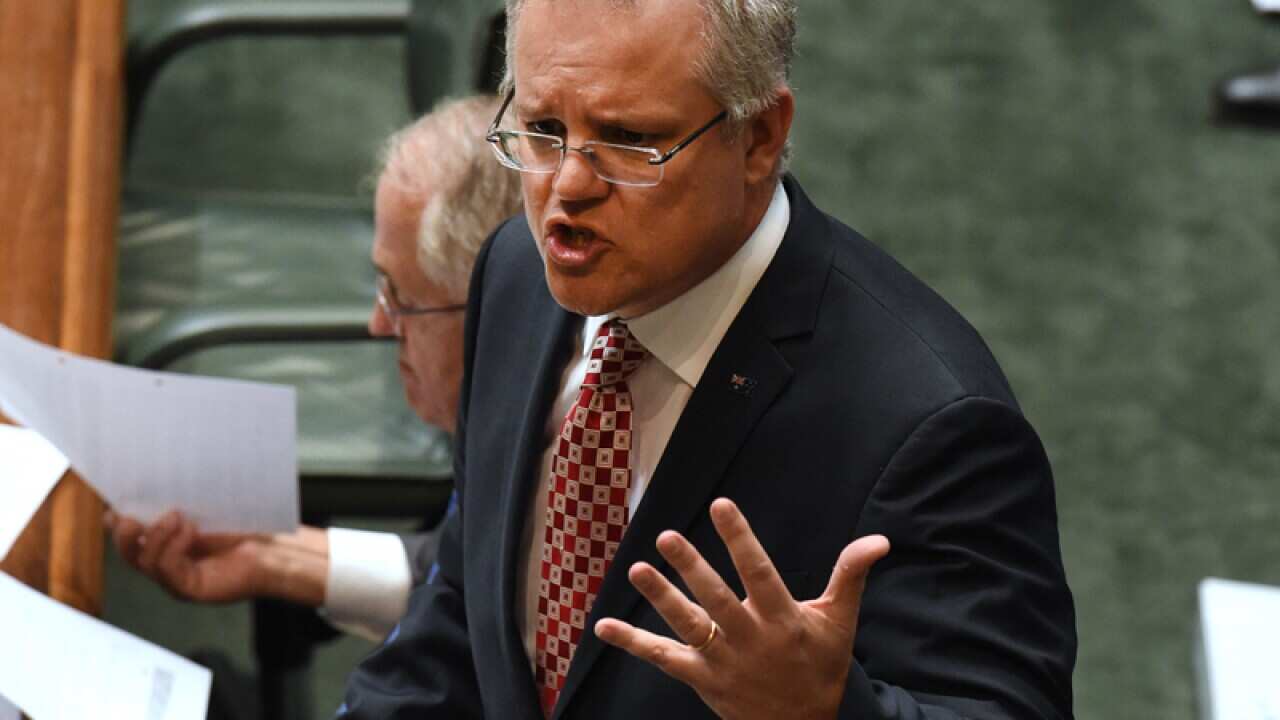 Federal Treasurer Scott Morrison.