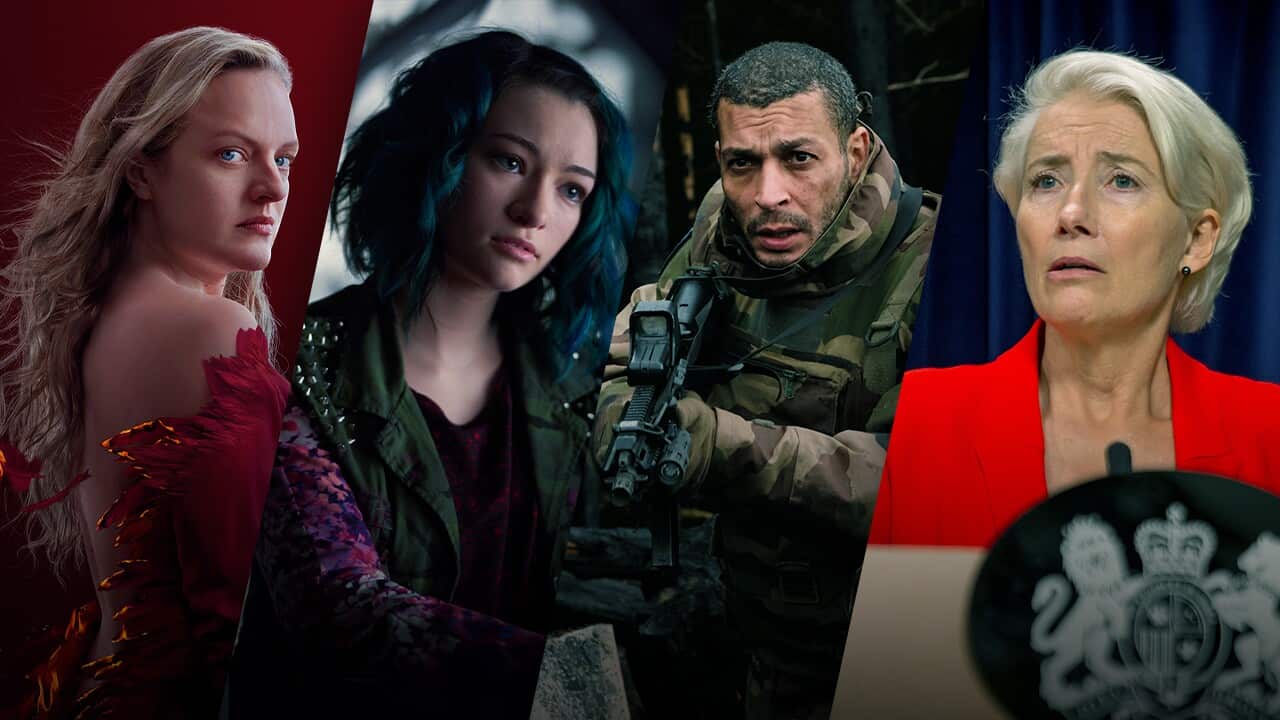 Dystopian dramas at On Demand - 1. The Handmaid's Tale 2. Dark Matter 3. War of the Worlds 4. Years and Years