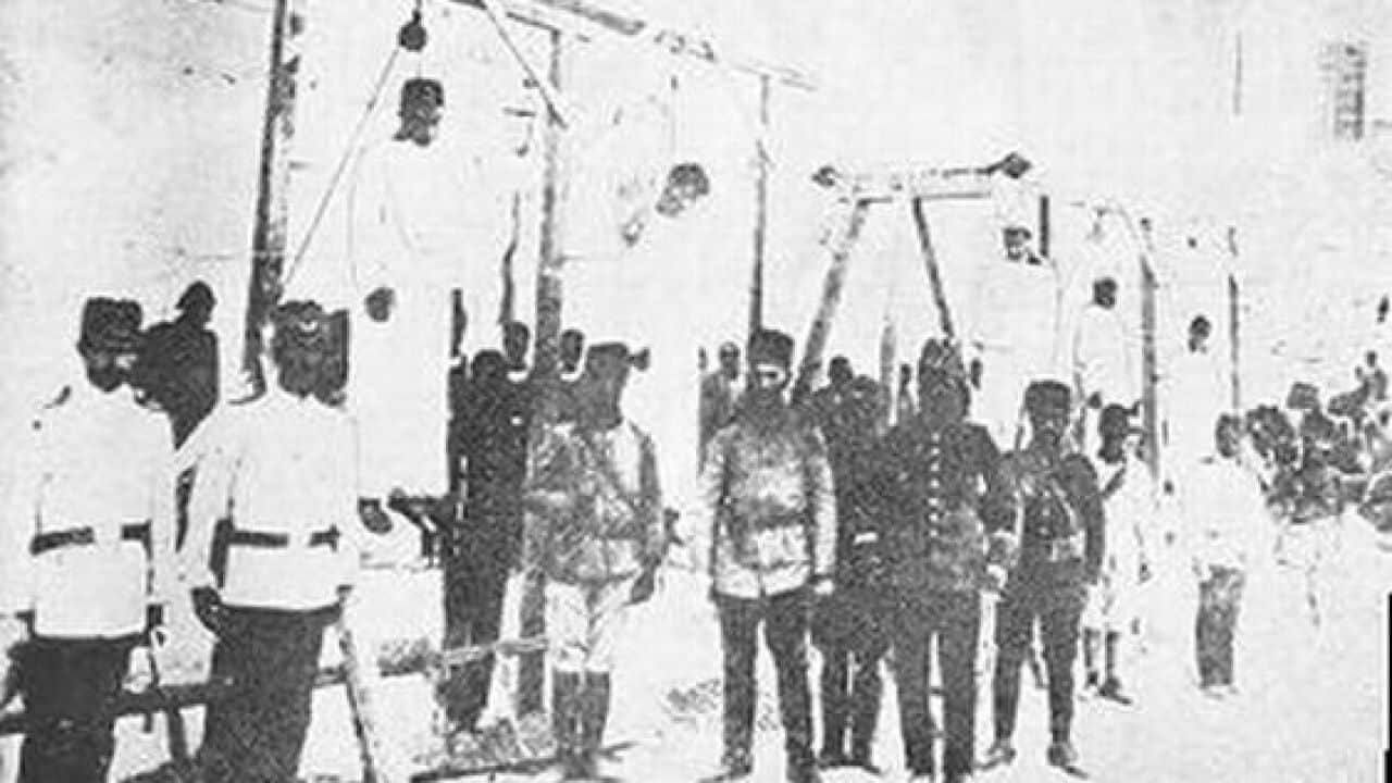 Şêx Seîdê Pîran-hanged with most of the other rebel leader