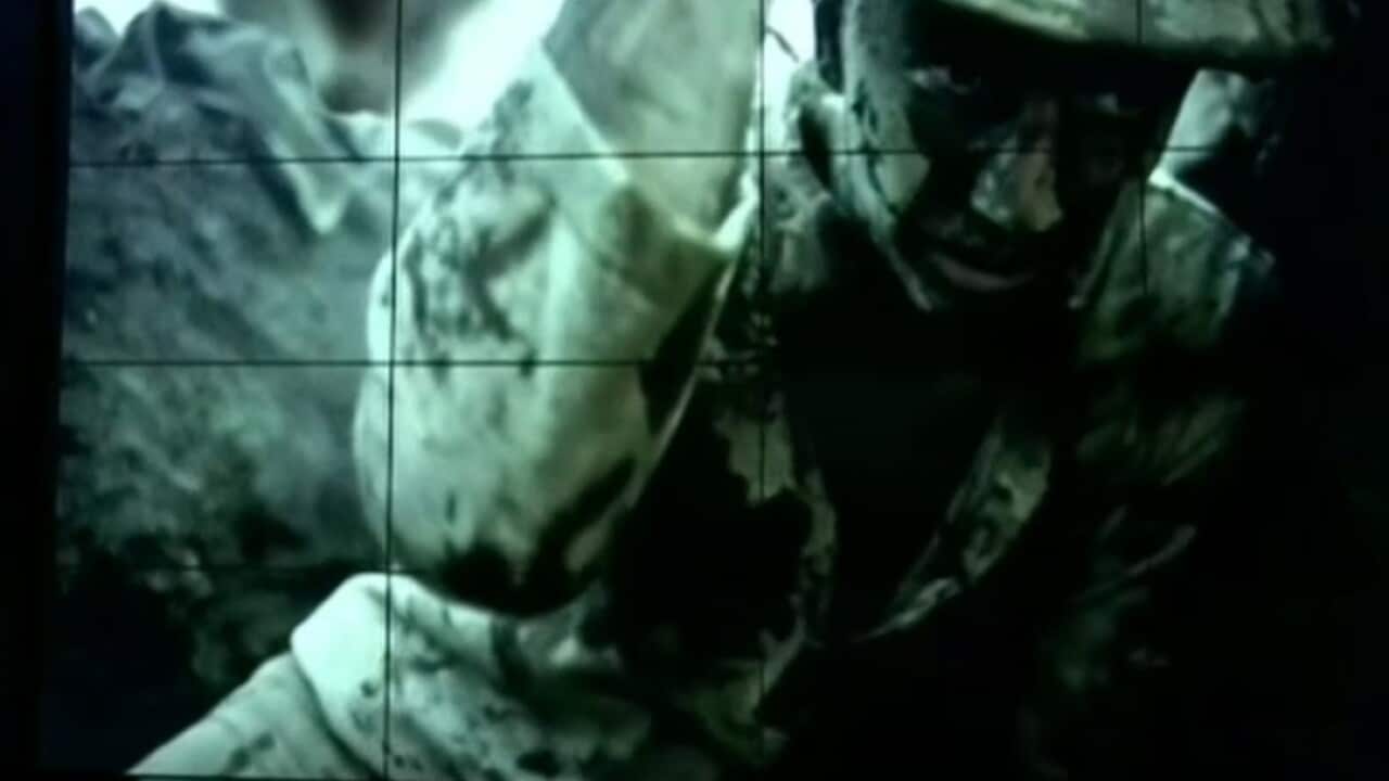 One of the exhibitions in the Sir John Monash Centre.