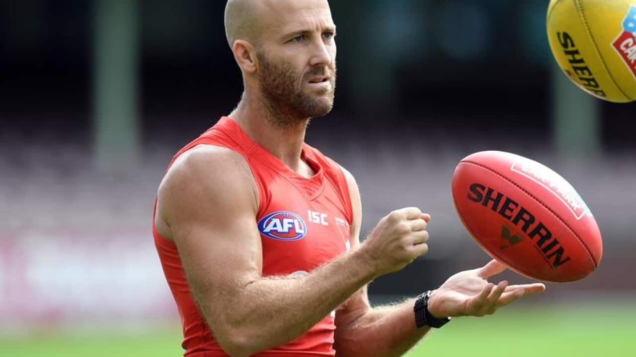 Sydney Swans AFL player Jarrad McVeigh