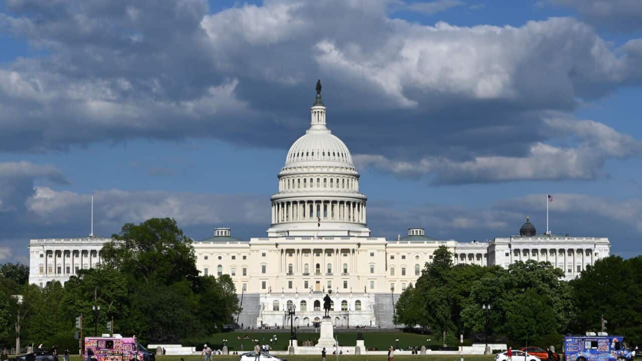This photo taken on April 30, 2026 shows the U.S. Capitol building in Washington, D.C Photo by Li Rui-Xinhua via Getty Images).jpg