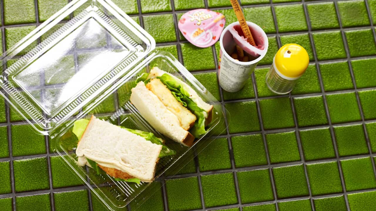 Crab croquette sandwiches (kani korokke sando)