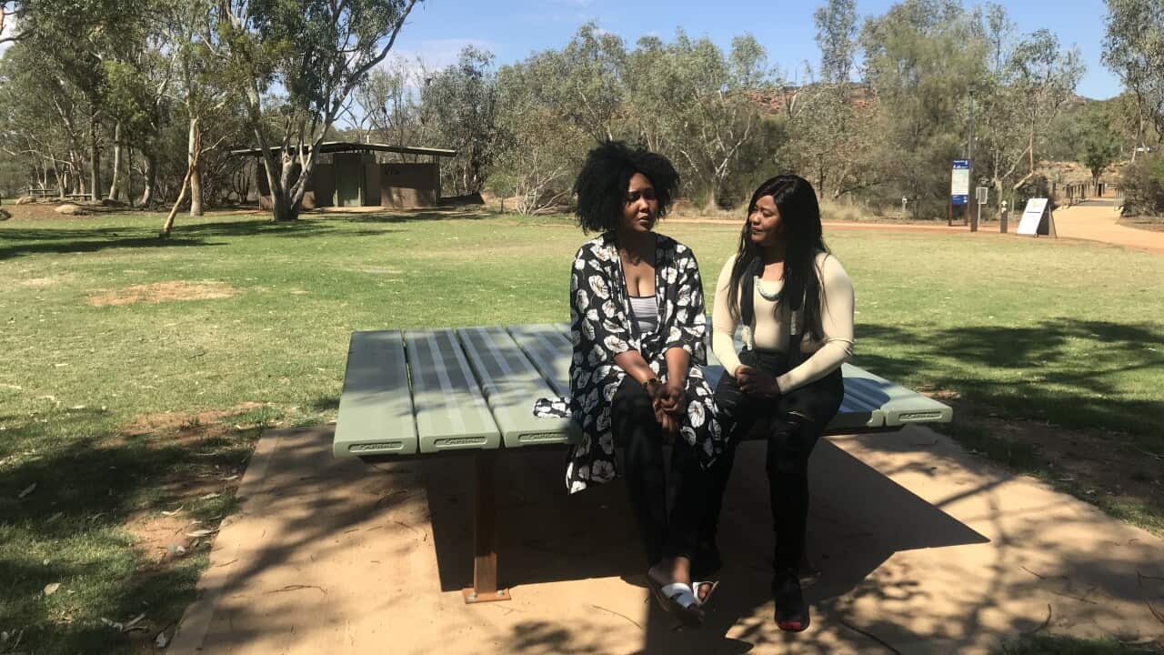 Lubna Tiob in Alice Springs