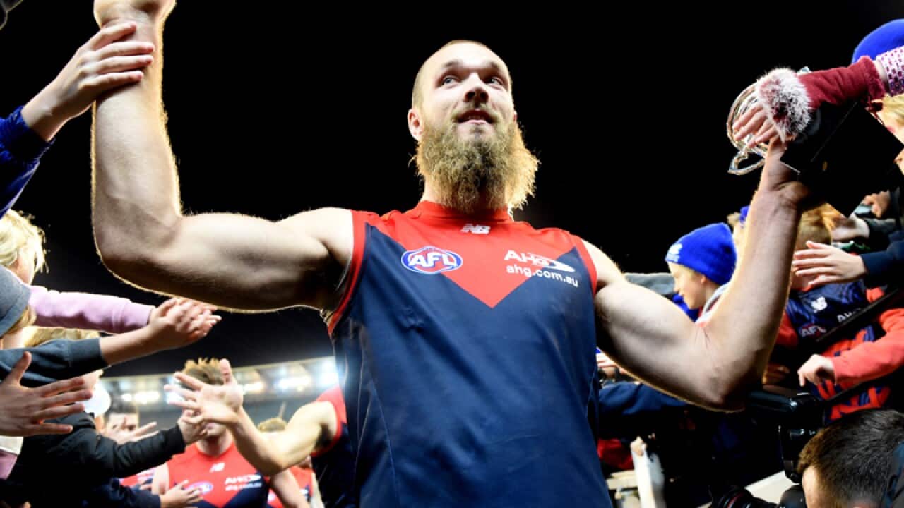 Max Gawn of the Demons