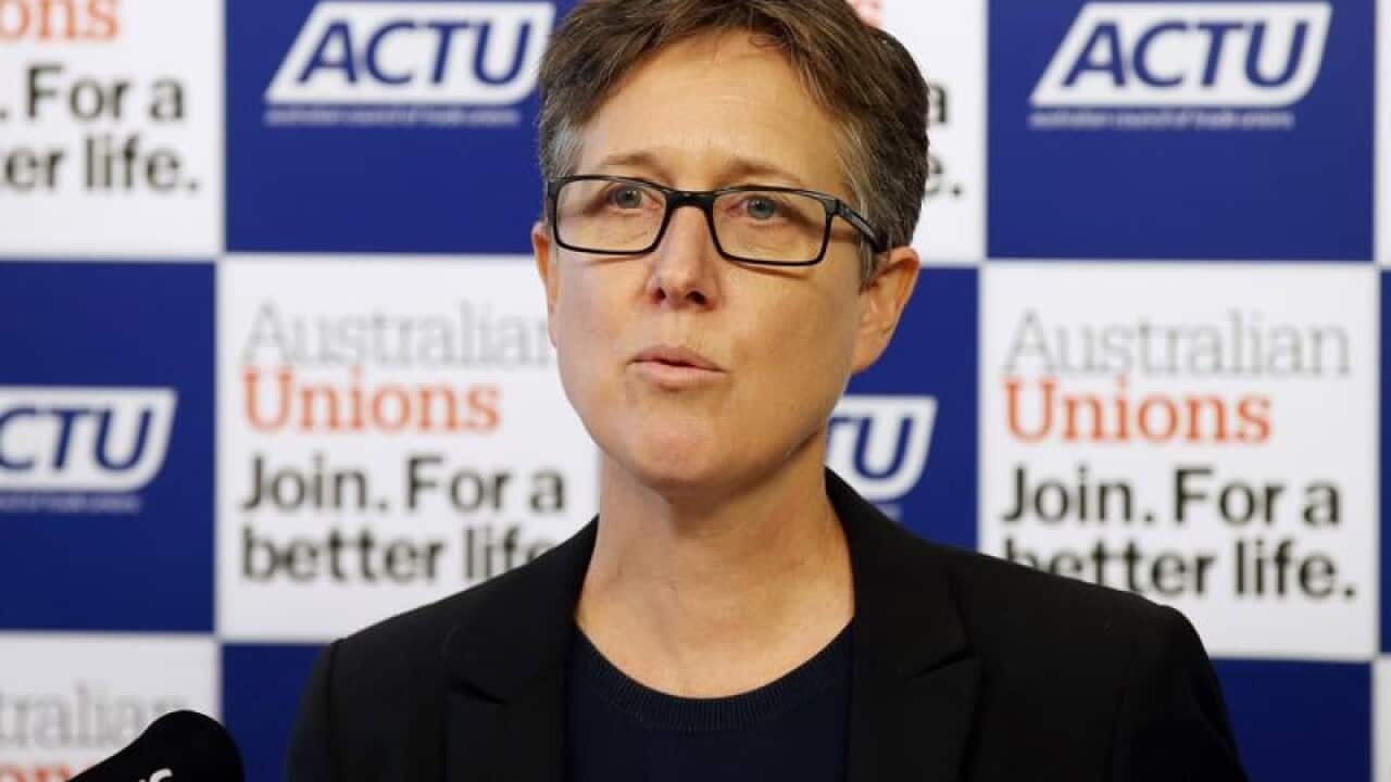 Australian Council of Trade Unions (ACTU) Secretary Sally McManus