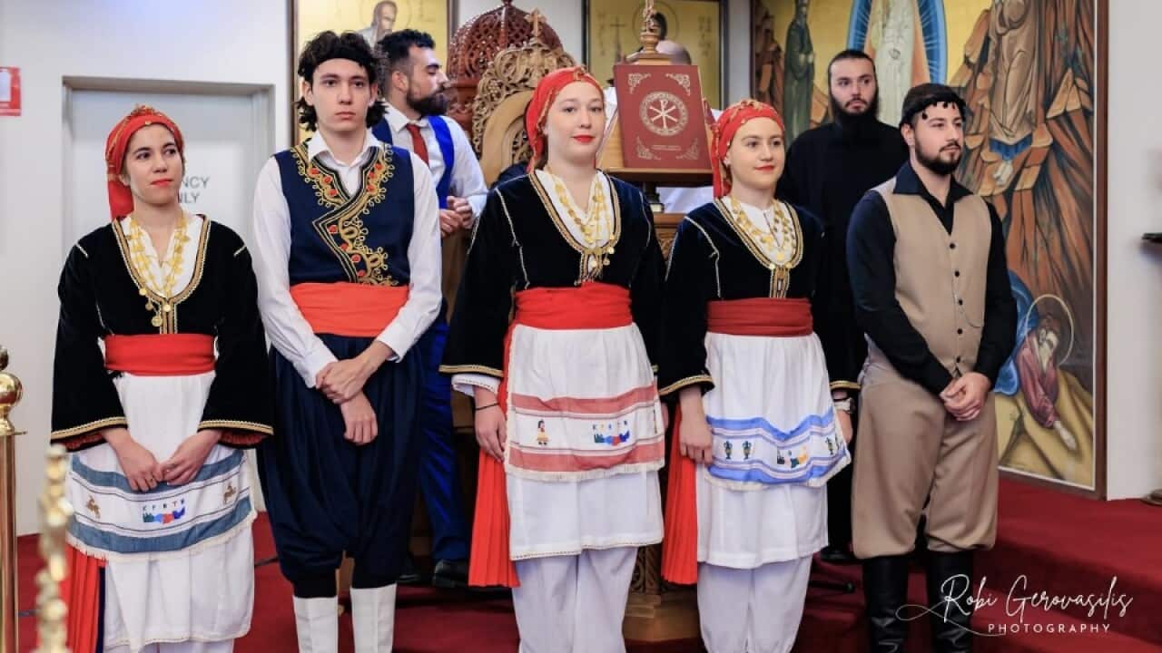 Στιγμιότυπο από την επίσκεψη του Αρχιεπισκόπου Αυστραλία Μακαρίου στην Πέρθη