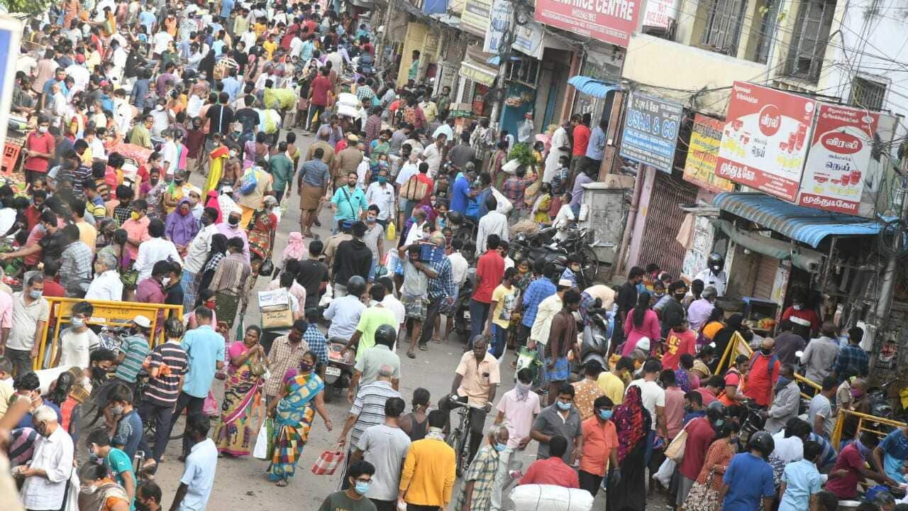 Chennai on Sunday (23 May 2021)