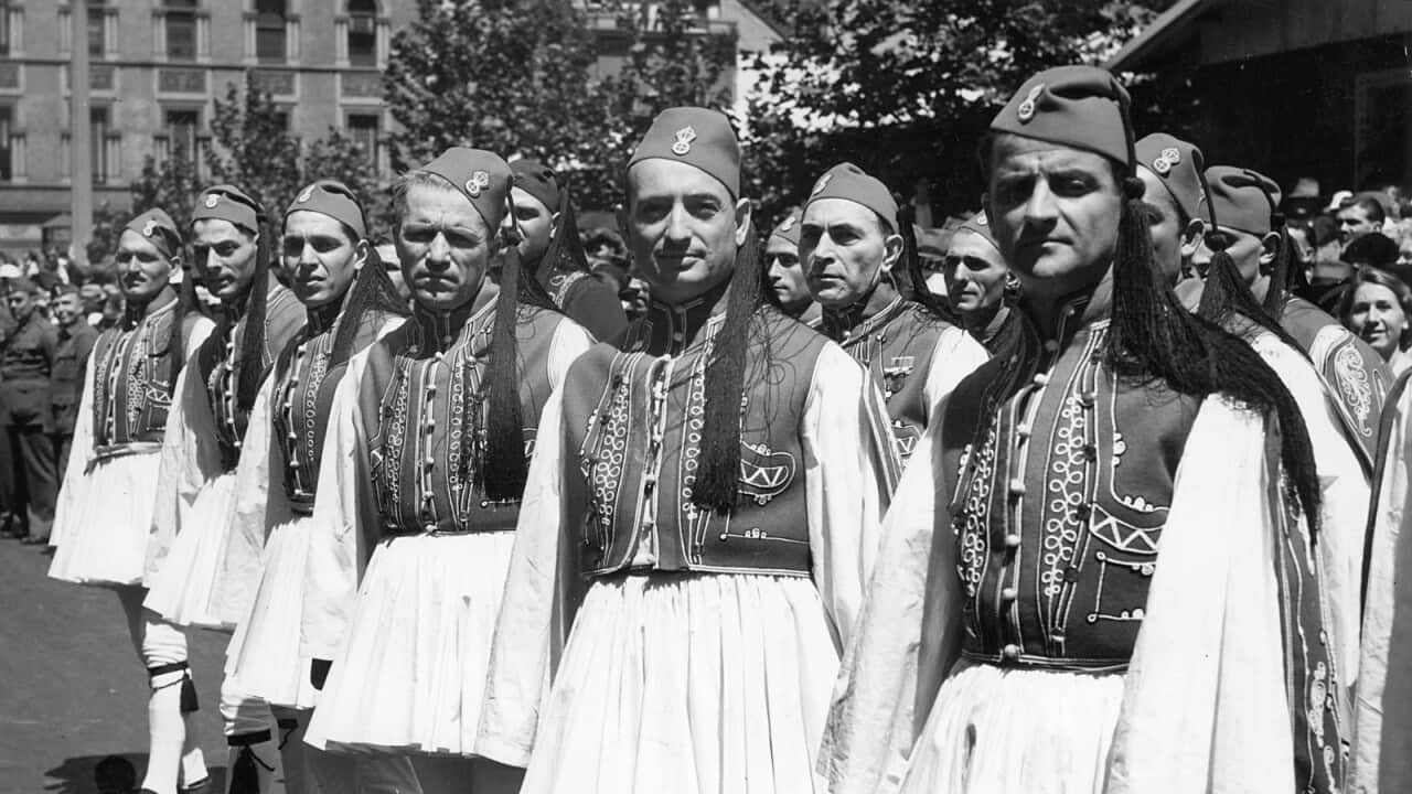 Greek Day in Sydney during World War II