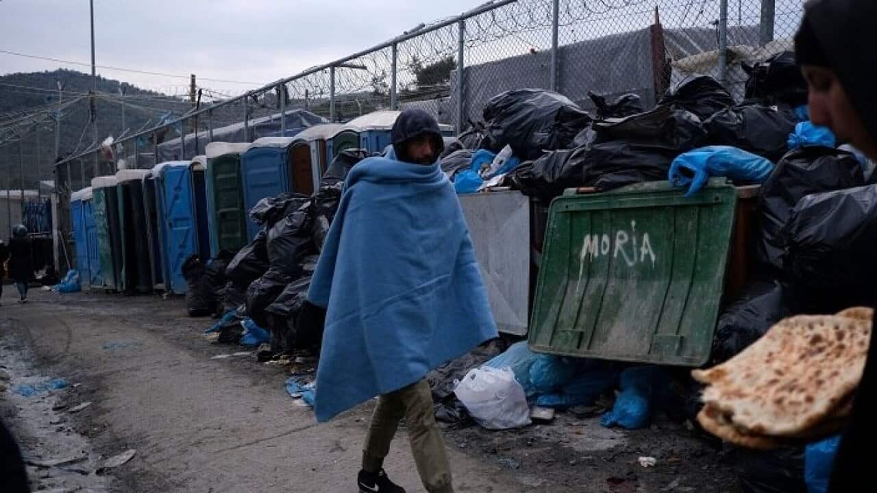 Migrants in Greece