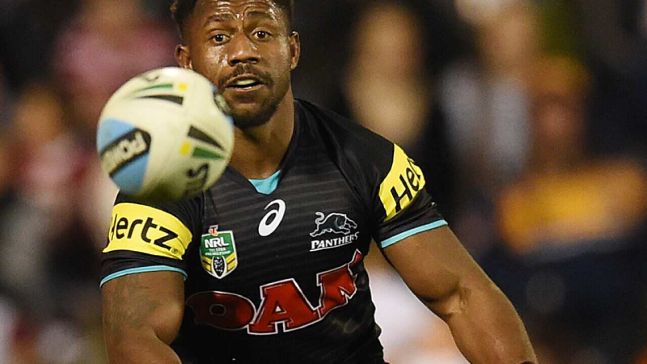Former Penrith NRL playmaker James Segeyaro