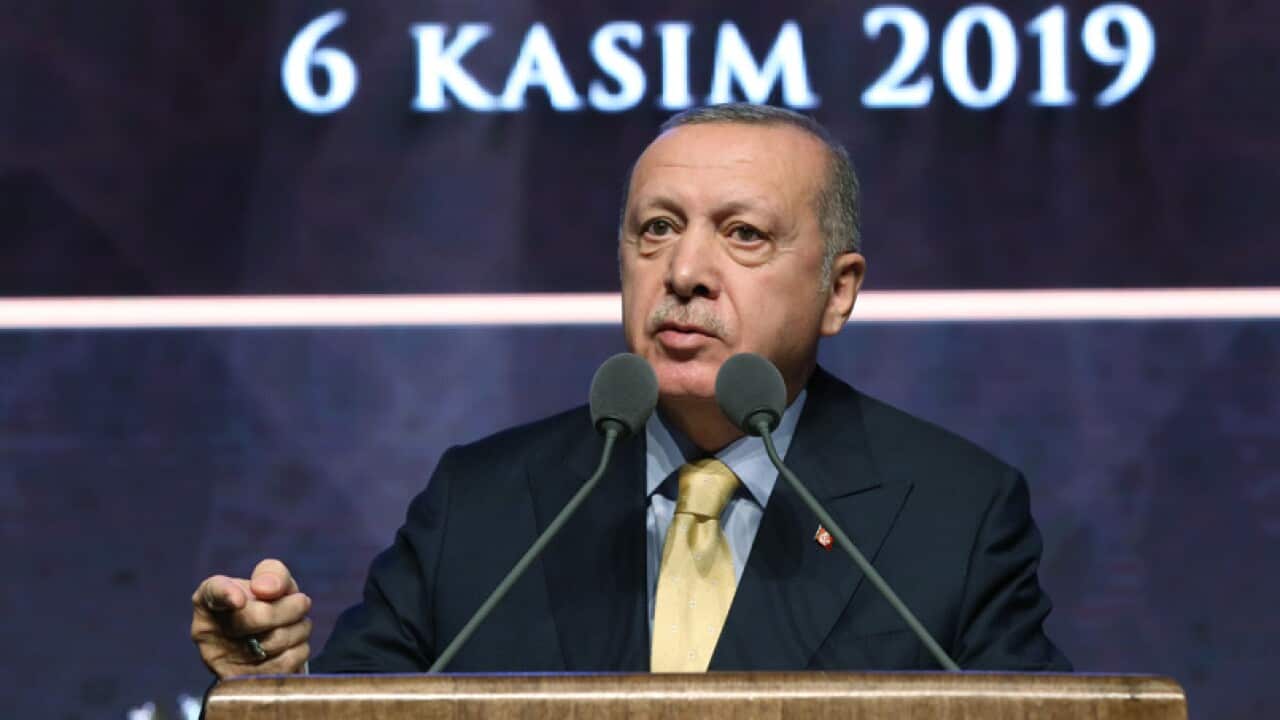 Turkish President Recep Tayyip Erdogan