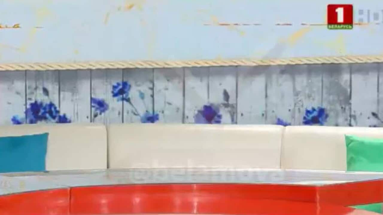 Users on Twitter shared video of the state broadcaster BT's empty studio with music playing in the background.