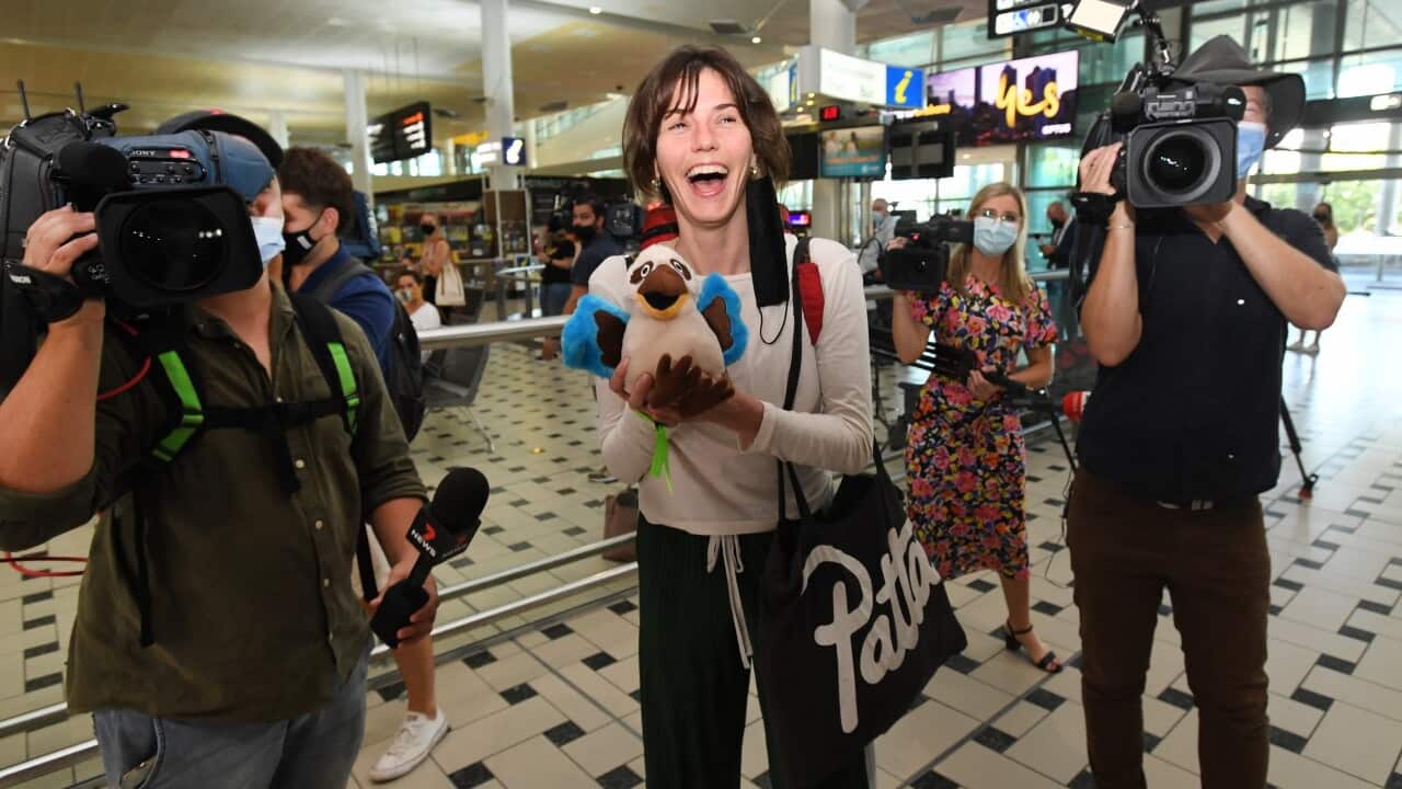 Chantal, una turista olandese arrvata ieri a Brisbane