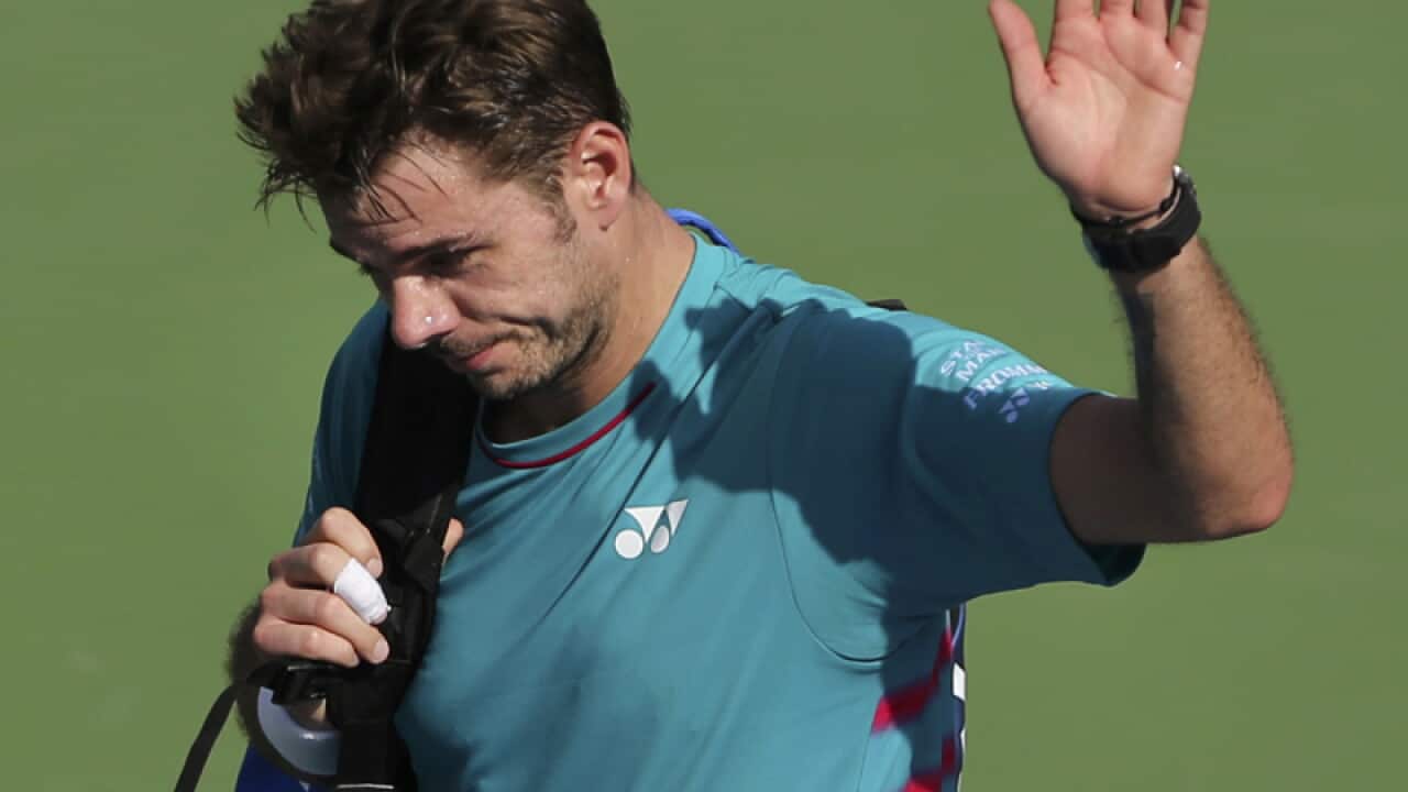 Stan Wawrinka of Switzerland