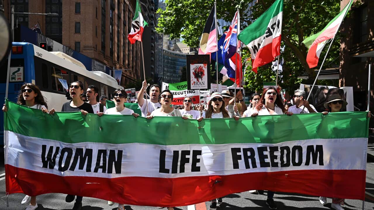 FREEDOM FOR IRAN RALLY SYDNEY