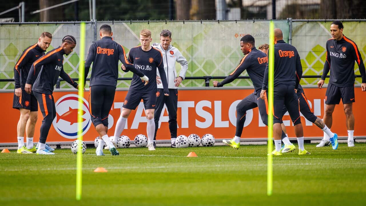 Netherlands Elftal Training session oranje