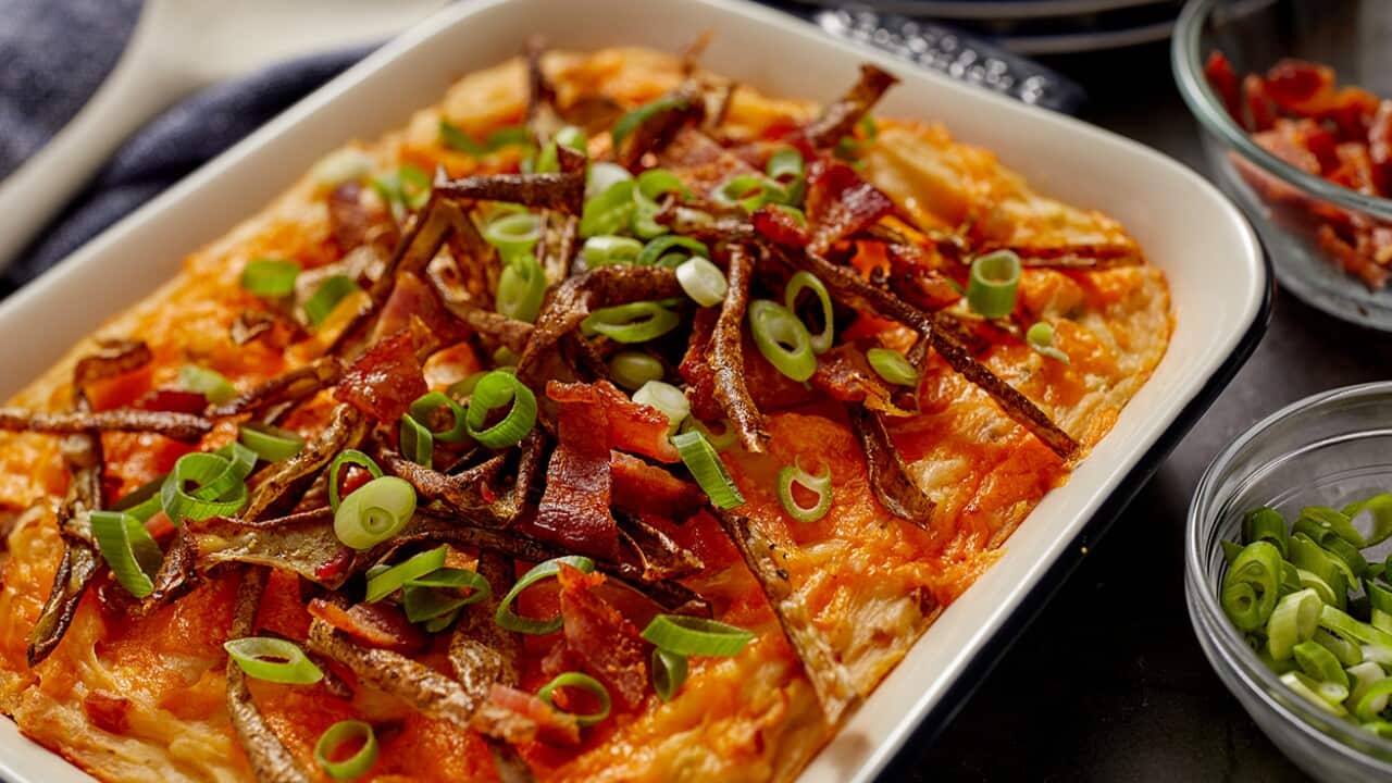 Twice baked potato casserole