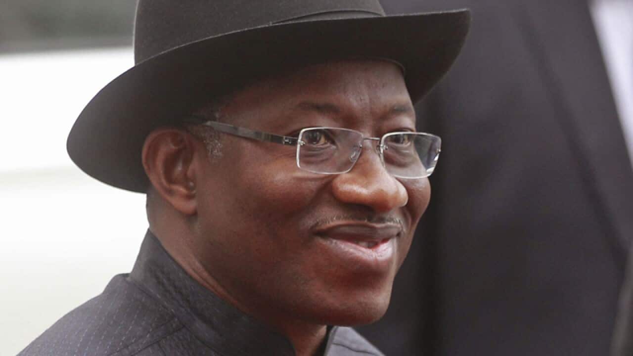 Nigerian President Goodluck Jonathan