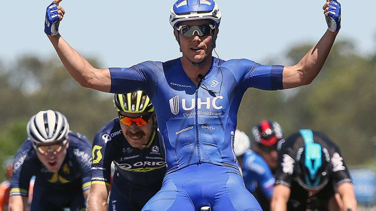 American cyclist Travis McCabe