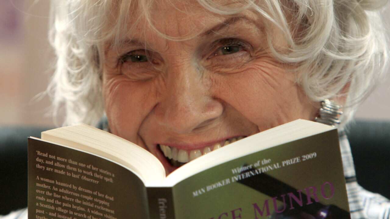 Canadian author Alice Munro