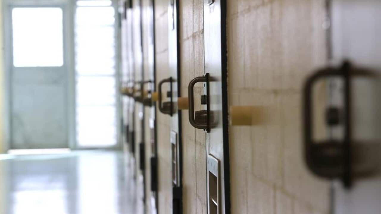A cell corridor. Prison stock at Borallon Correctional Centre