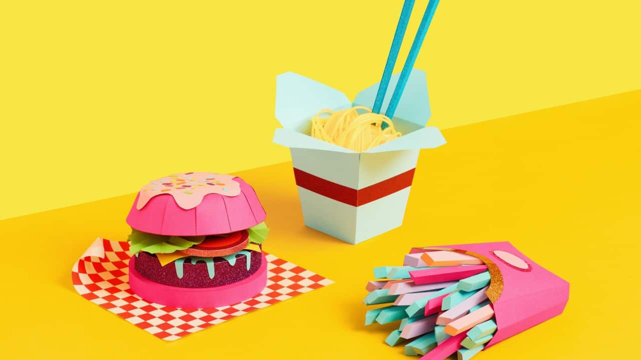 Paper-Made Fast Food