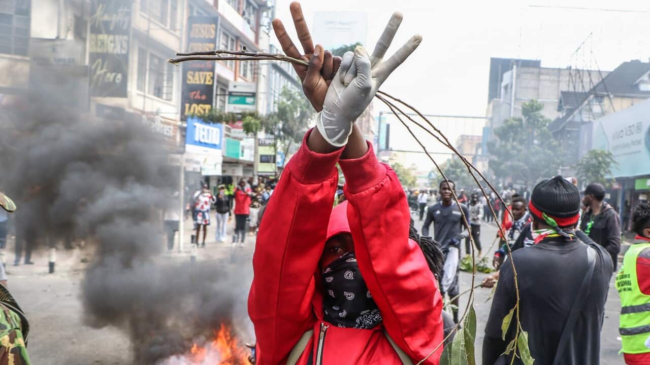 Protests after finance bill is passed in Nakuru, Kenya - 25 Jun 2024