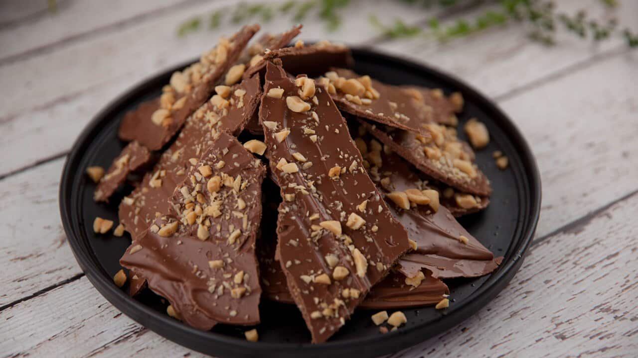 Peanut butter chocolate bark
