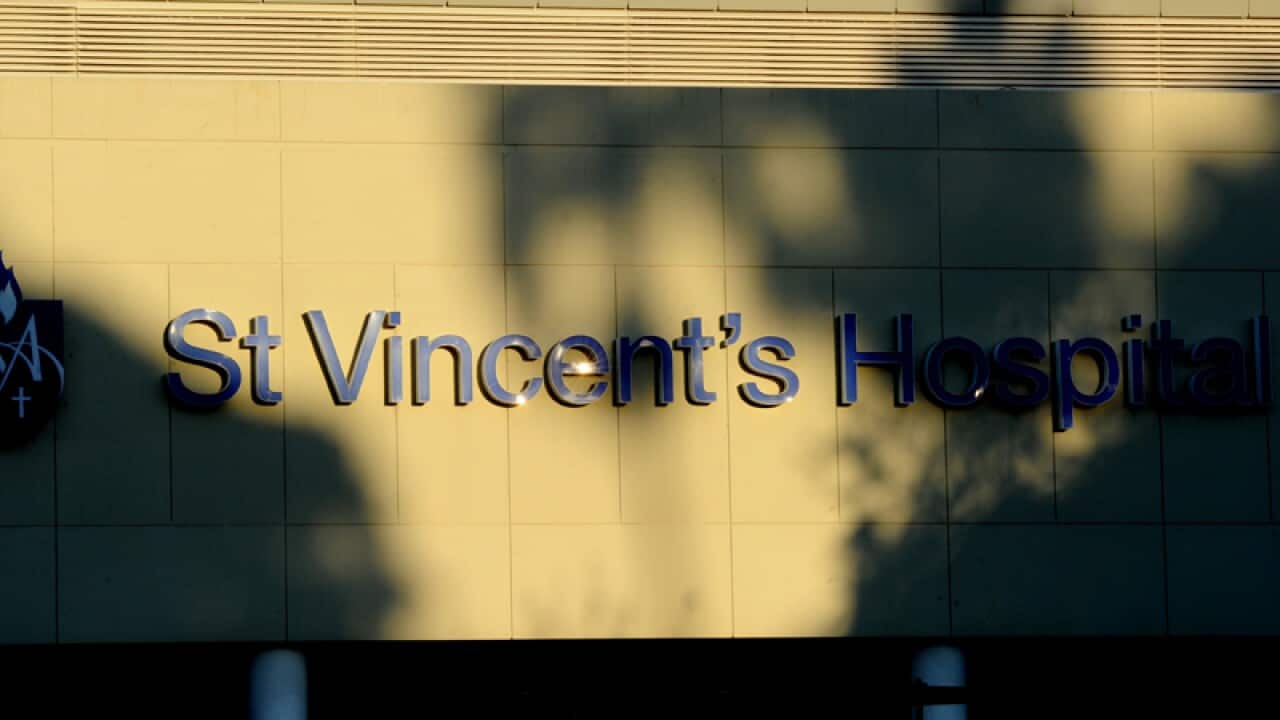 St Vincent's hospital in Sydney