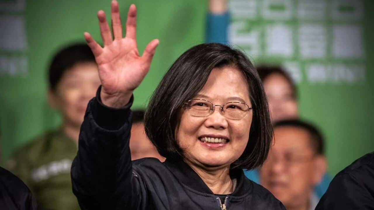 Tsai Ing-Wen has extended an olive branch to China at a time of heightened military tension.