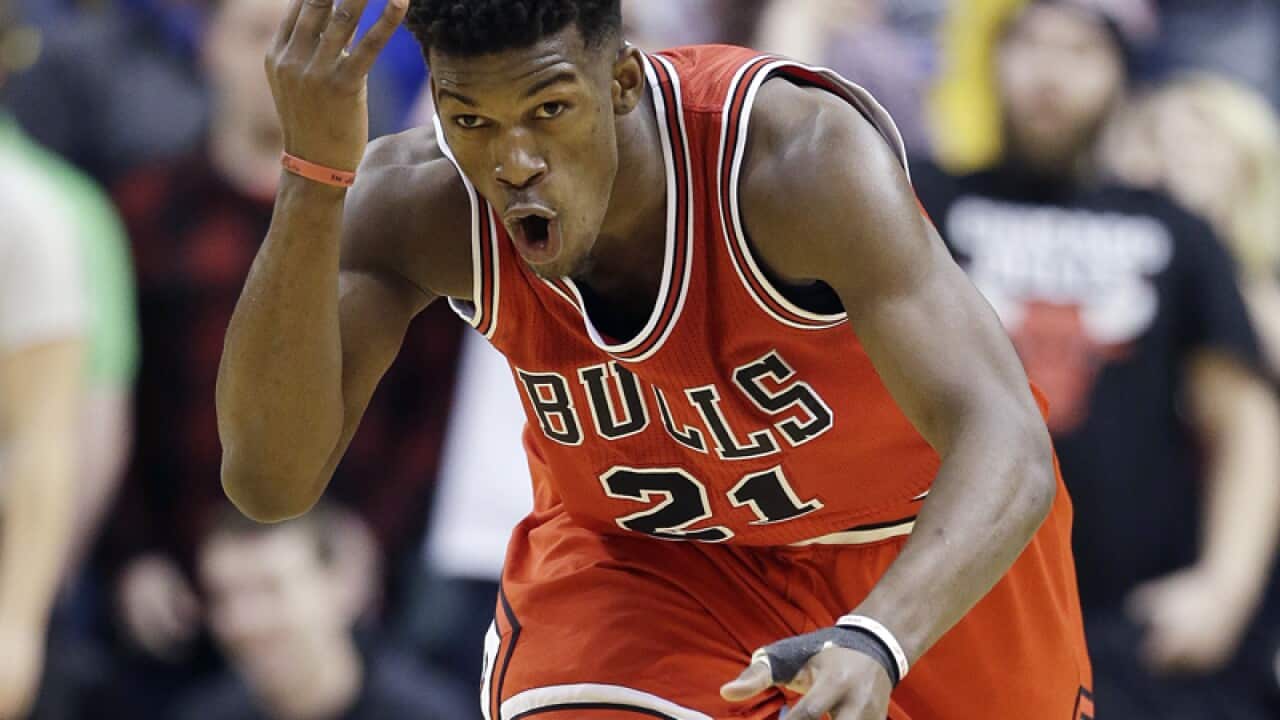 Chicago Bulls player Jimmy Butler