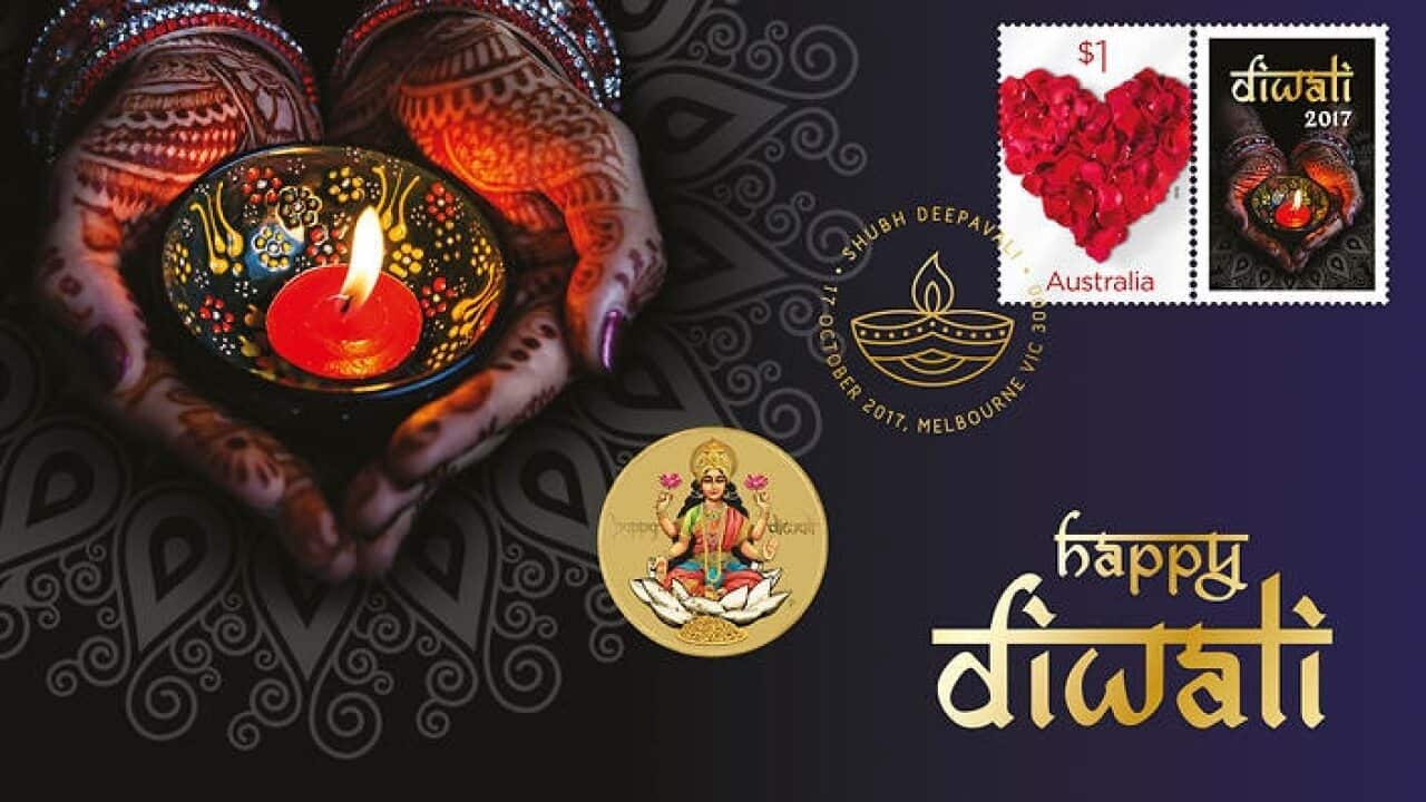 diwali stamp