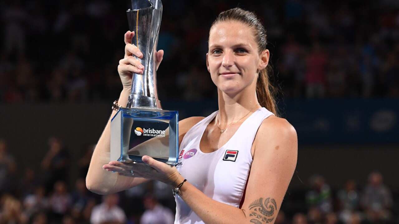 Karolina Pliskova of Czech Republic