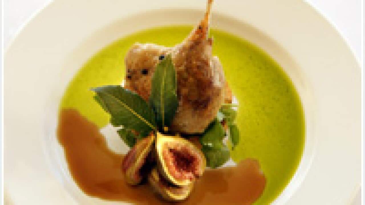 Duck leg confit, nicola potato and sage cake