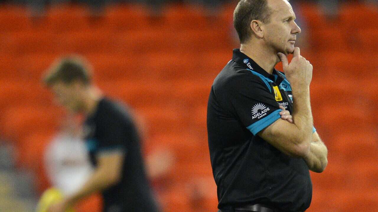 Port Adelaide coach Ken Hinkley