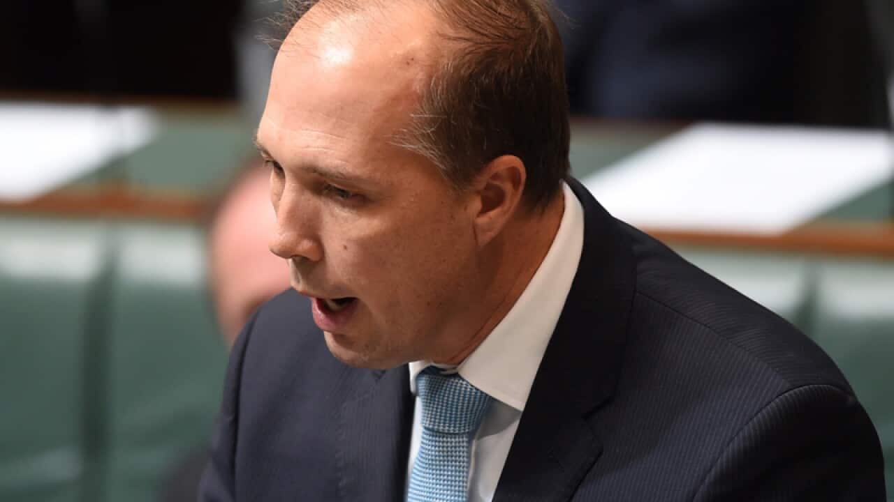 Australian Immigration Minister Peter Dutton