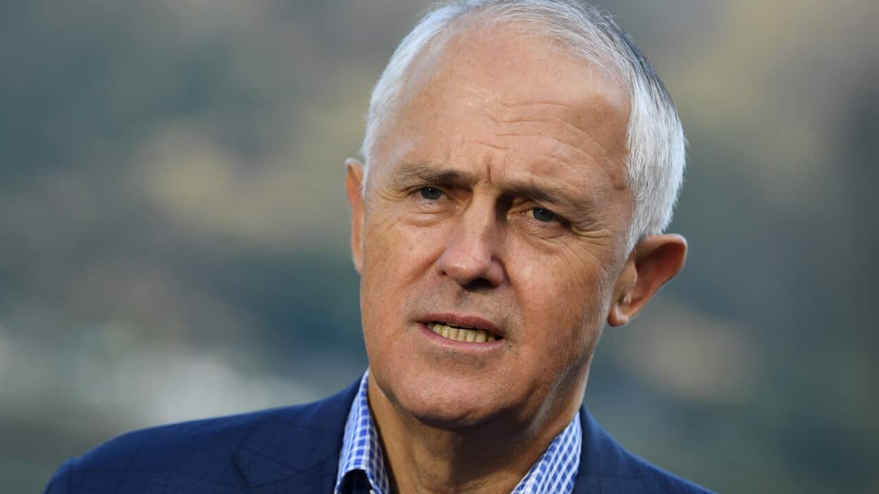 Australia's Prime Minister Malcolm Turnbull