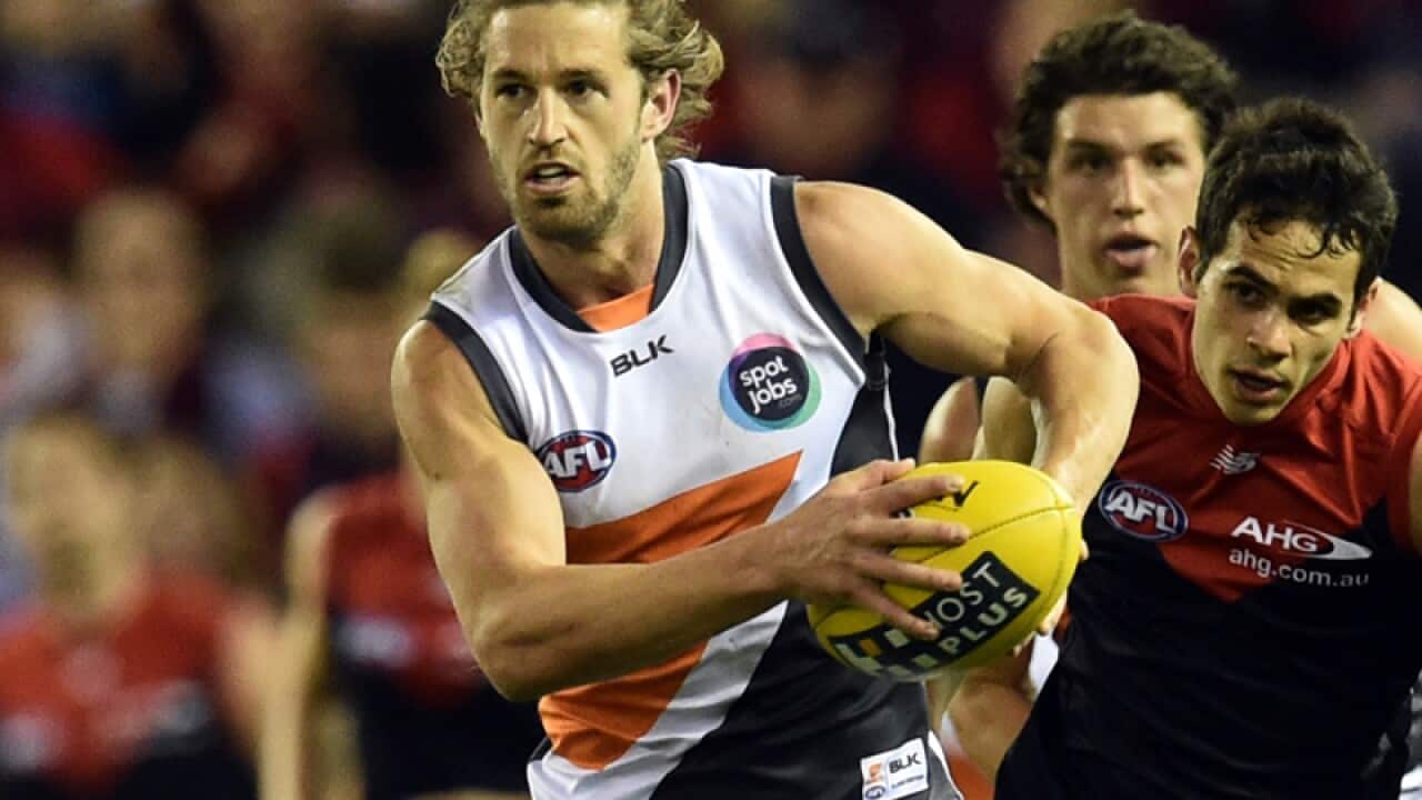 Greater Western Sydney Giants player Callan Ward.