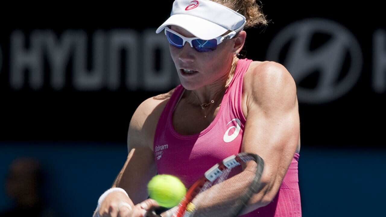Australian tennis veteran Samantha Stosur