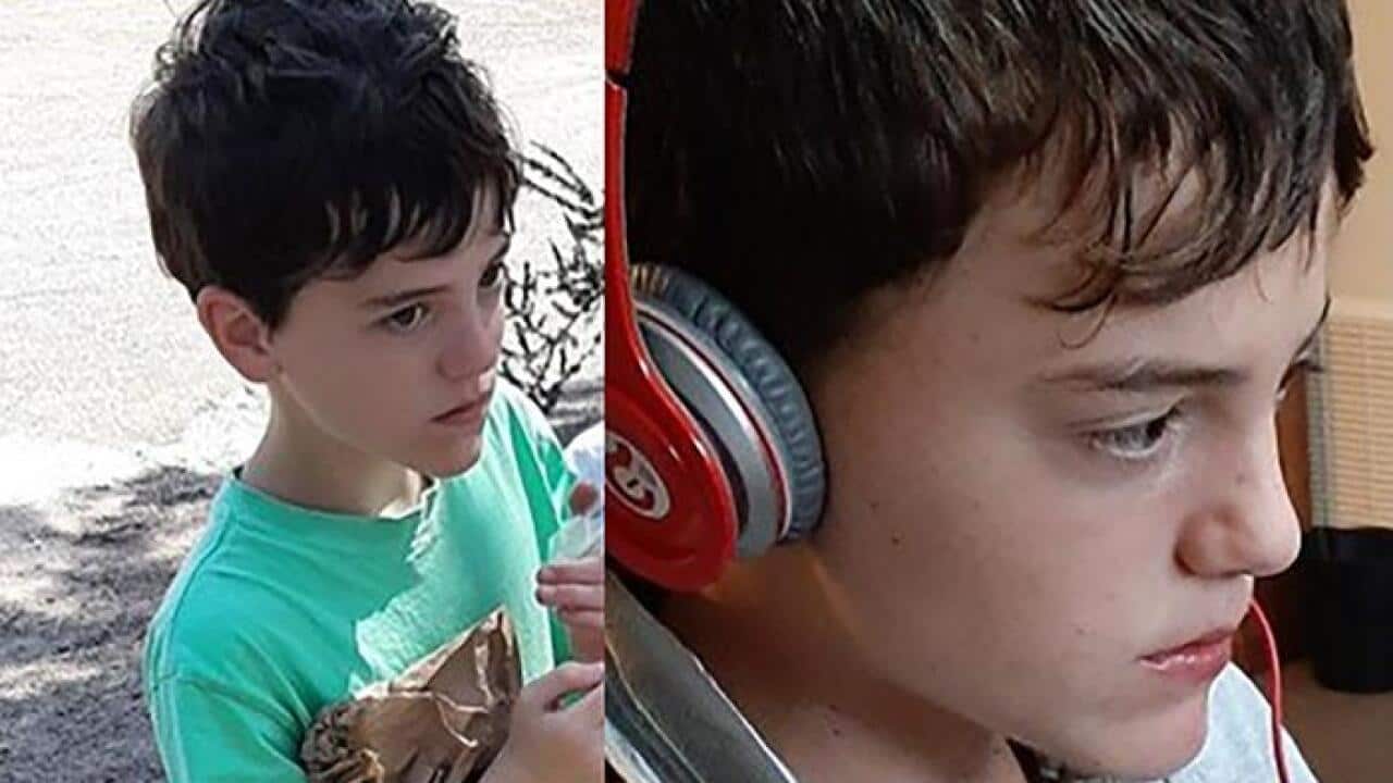 A supplied of missing teen William Callaghan.