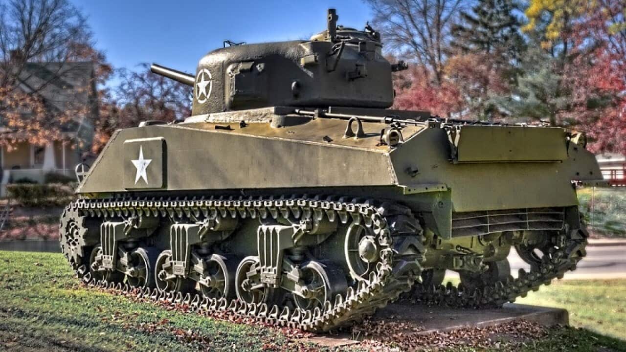 Sherman tank