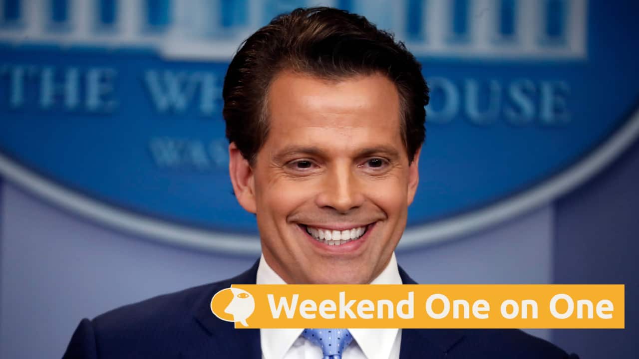 Anthony Scaramucci during his time at the White House during the Trump Presidency (AAP).png