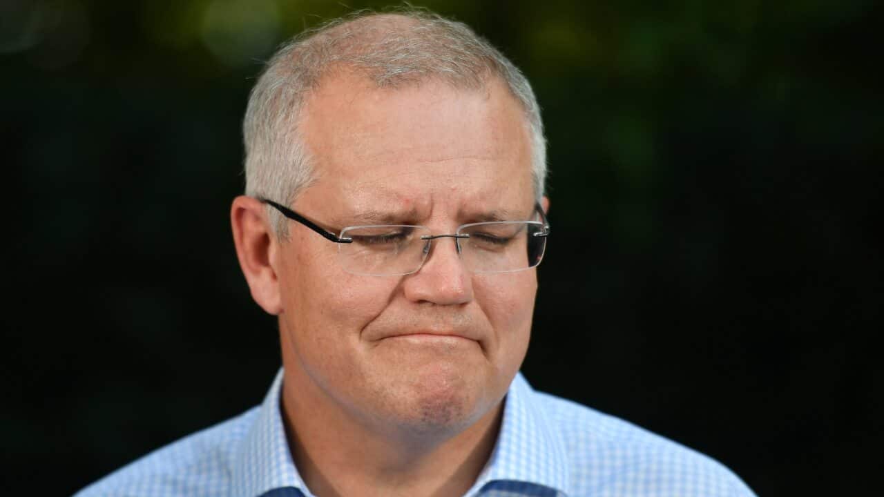 Prime Minister Scott Morrison a press conference in Washington DC, United States, Saturday, September 21, 2019.