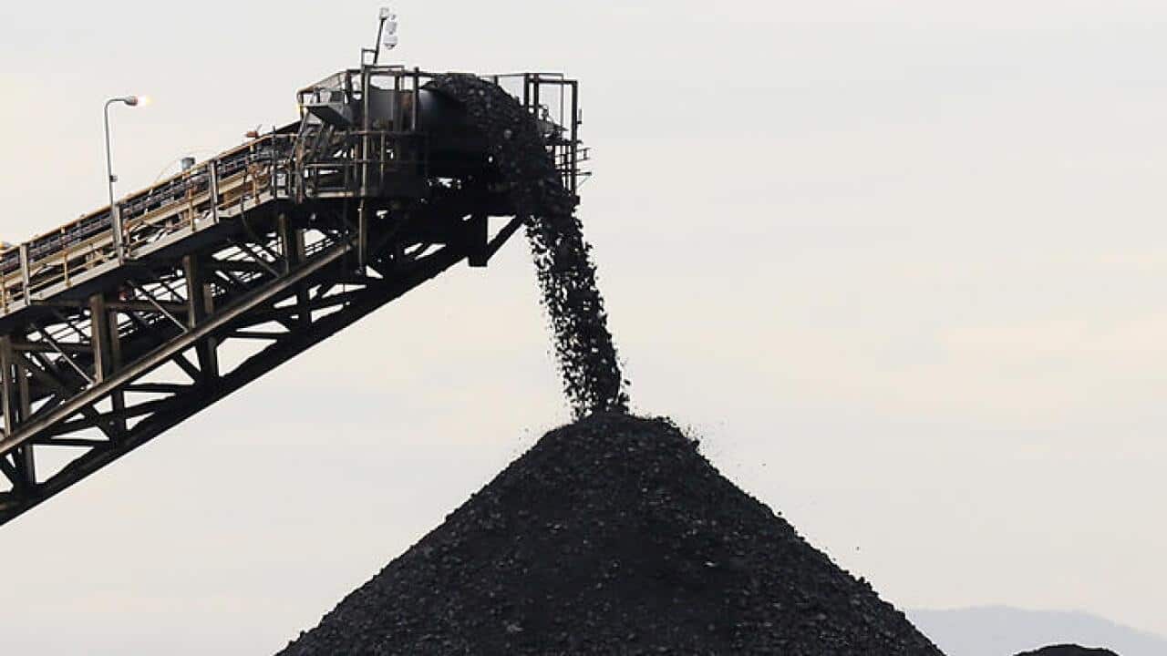 Stock image of a coal min in the Hunter Valley region